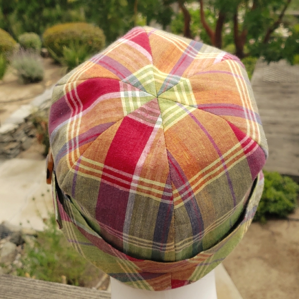Host Pick 🎉🎉🎉 SAN DIEGO HAT COMPANY Plaid/Reversible Cloche Hat NWOT - Picture 8 of 14